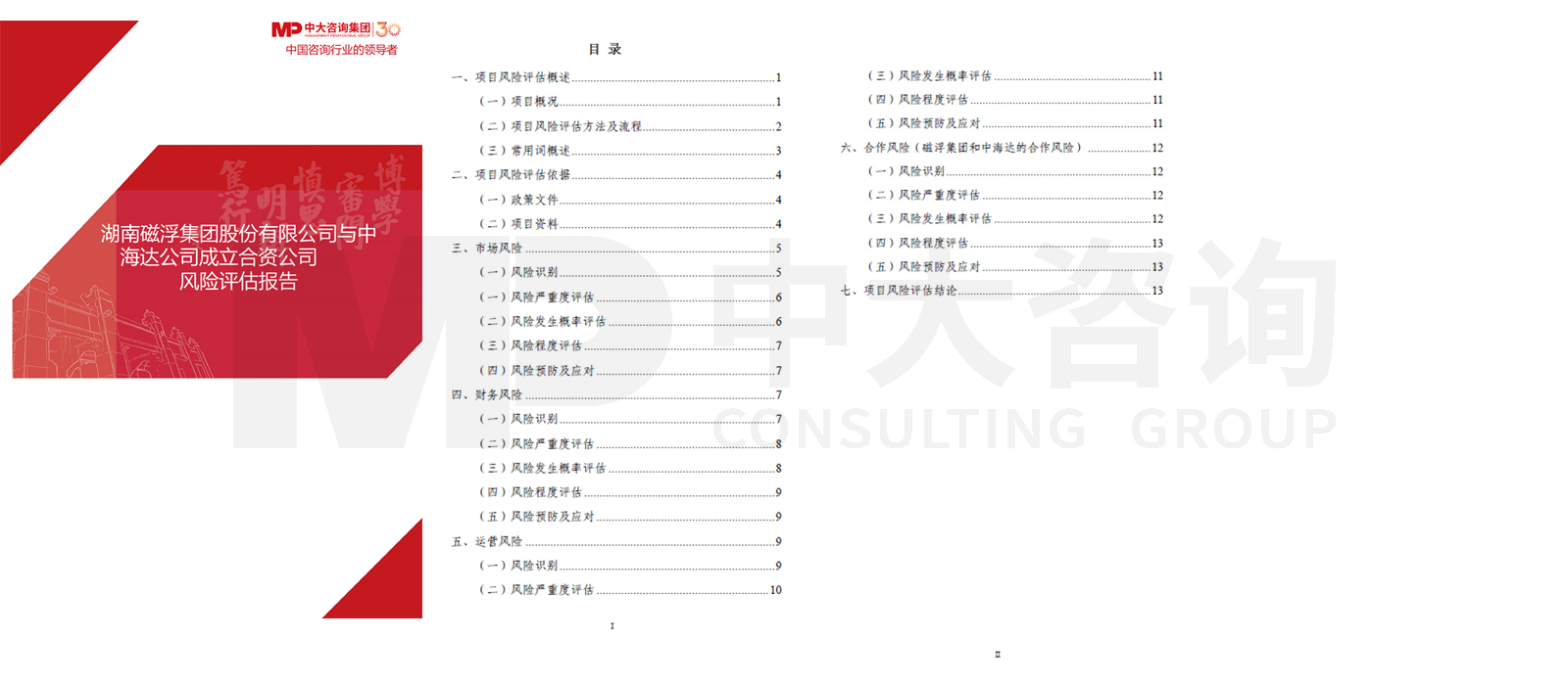 湖南磁浮集團(tuán)股份有限公司與中海達(dá)公司成立合資公司風(fēng)險評估項目