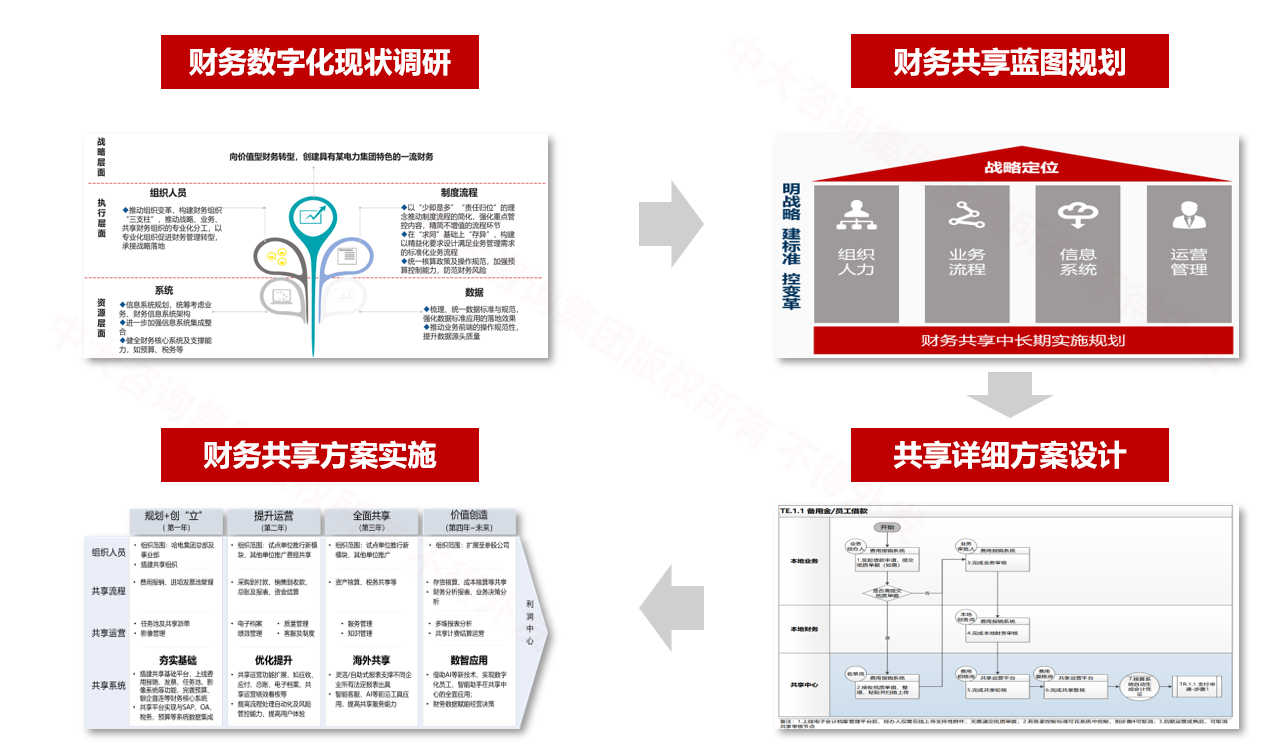 某國有電力集團財務共享建設項目